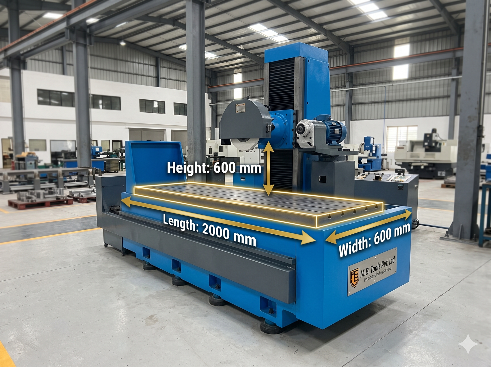 Fine Surface Grinder - Favretto, Italy