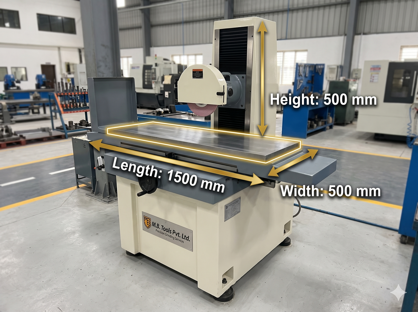 Fine Surface Grinder - Camut, Italy