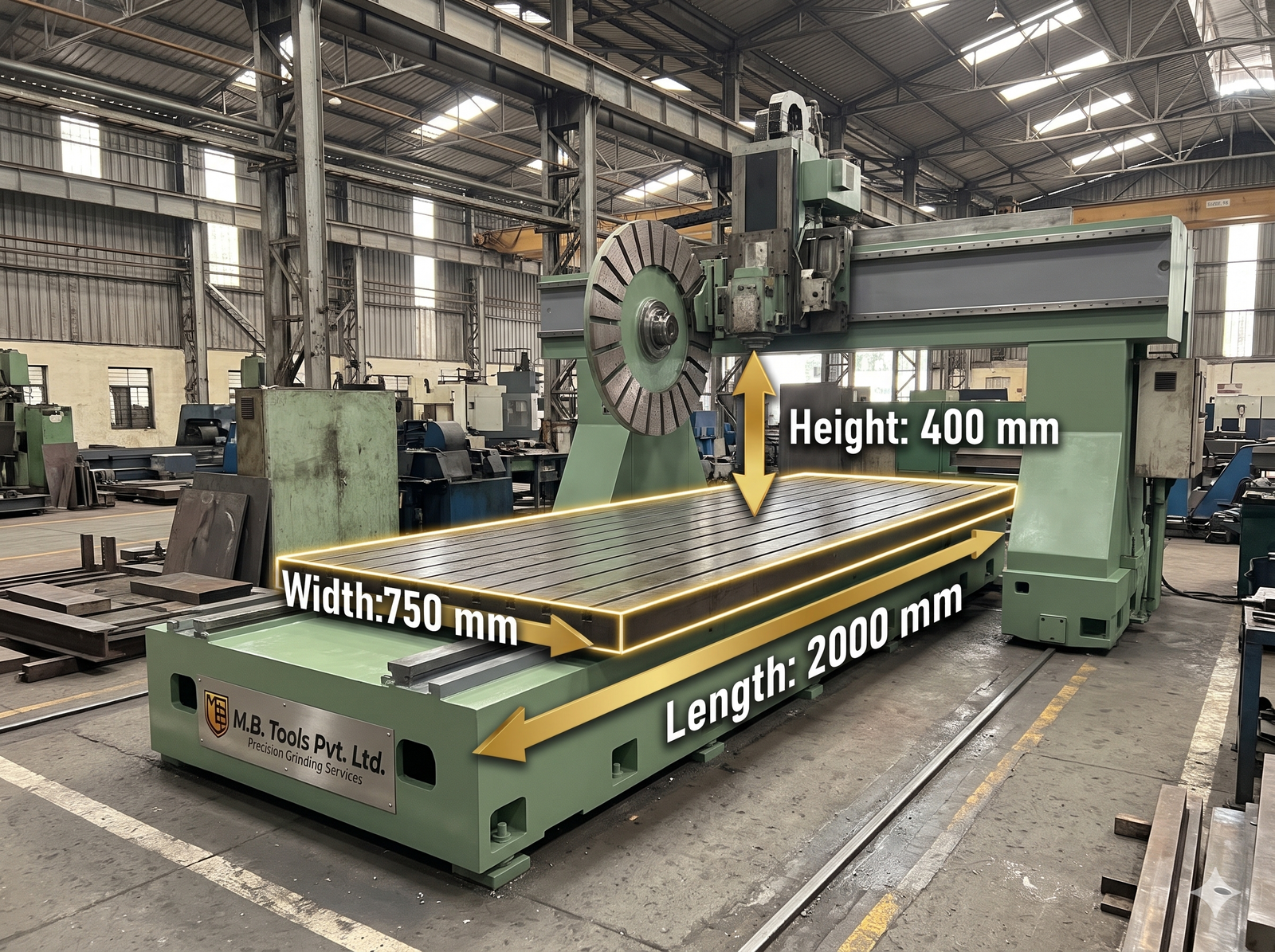 Rotary Surface Grinder - TOS, Italy