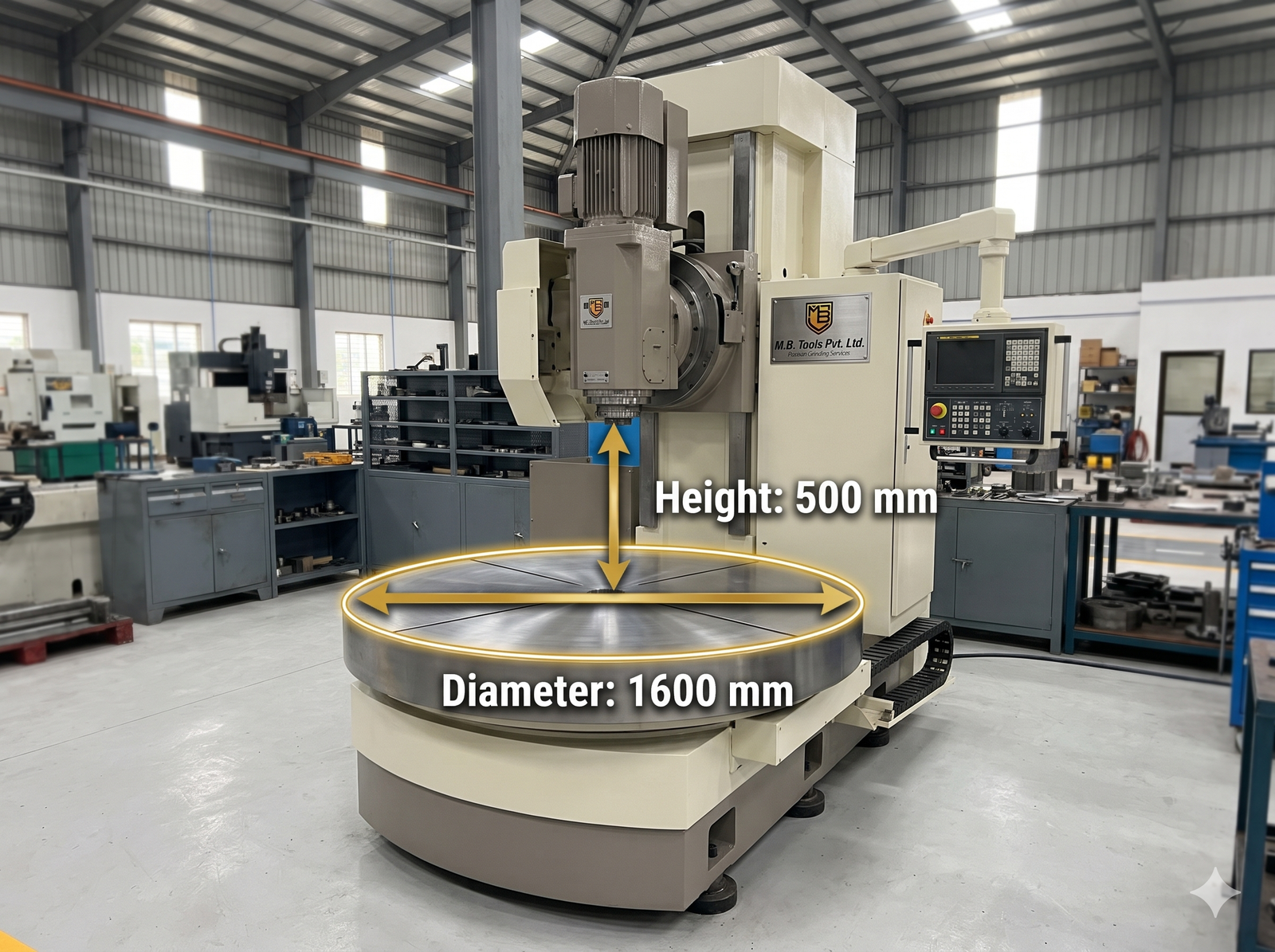 Rotary Surface Grinder - Shibaura, Japan