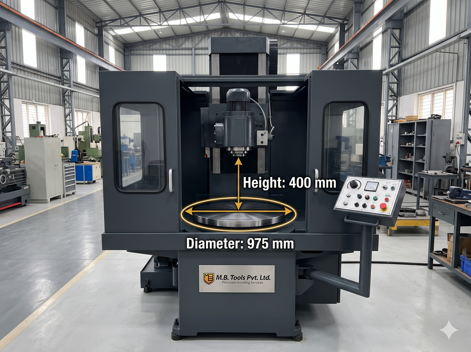Rotary Surface Grinder - Blanchard, USA